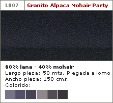 Lana granito alpaca mohair party
